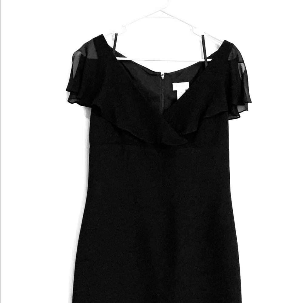 Black cocktail dress